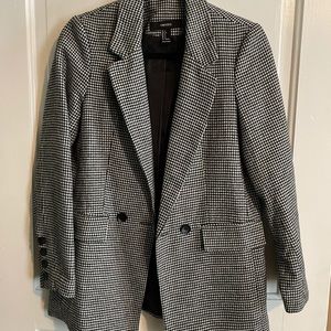 houndstooth blazer